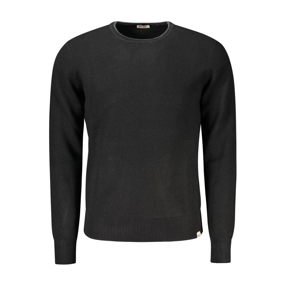 Black Nylon Sweater