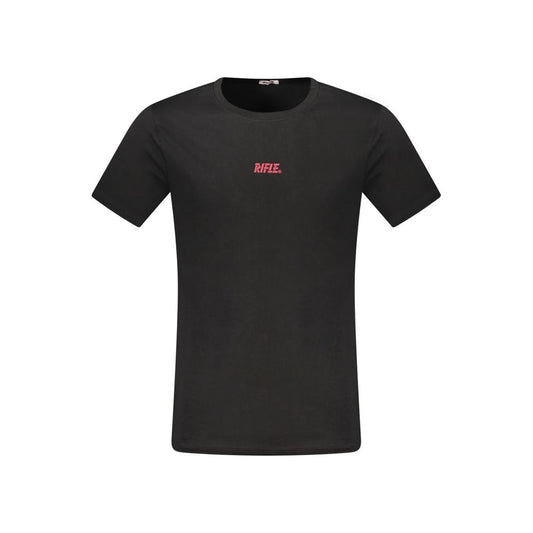 Black Cotton T-Shirt