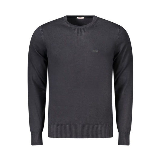 Black Nylon Sweater