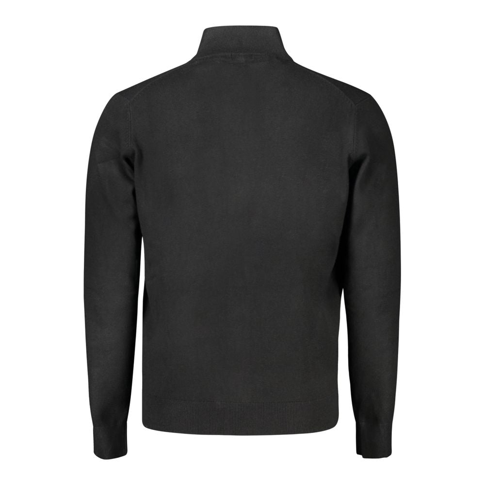 Black Polyester Sweater