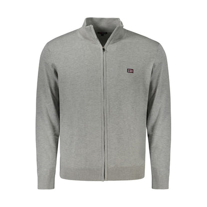 Gray Polyester Sweater