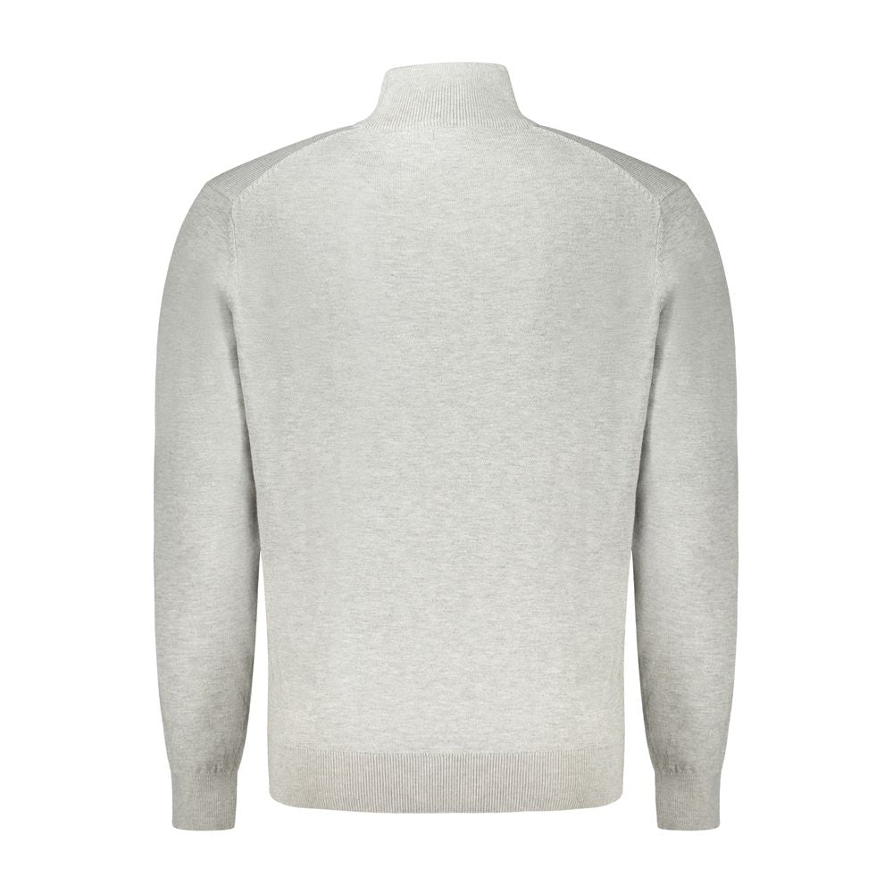 Gray Polyester Sweater