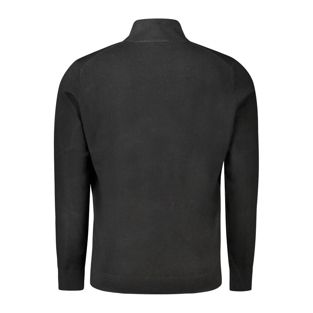 Black Polyester Sweater