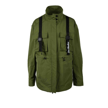 Green Polyester Parka