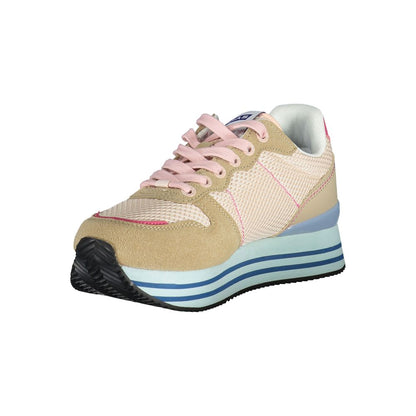 Pink Polyester Sneaker