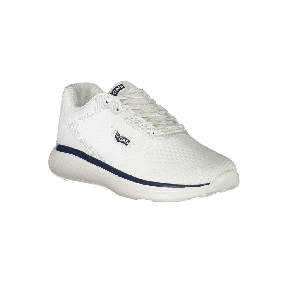 White Polyester Sneaker