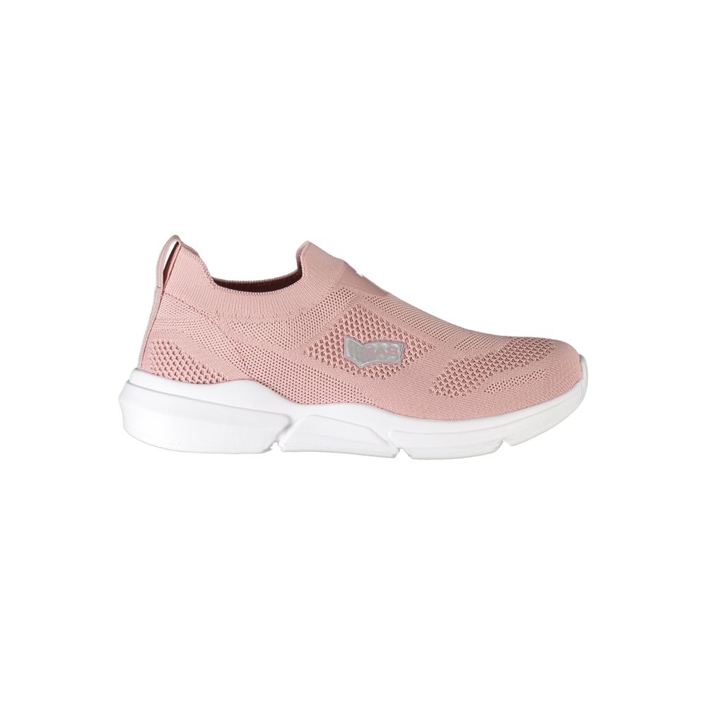 Pink Polyester Sneaker