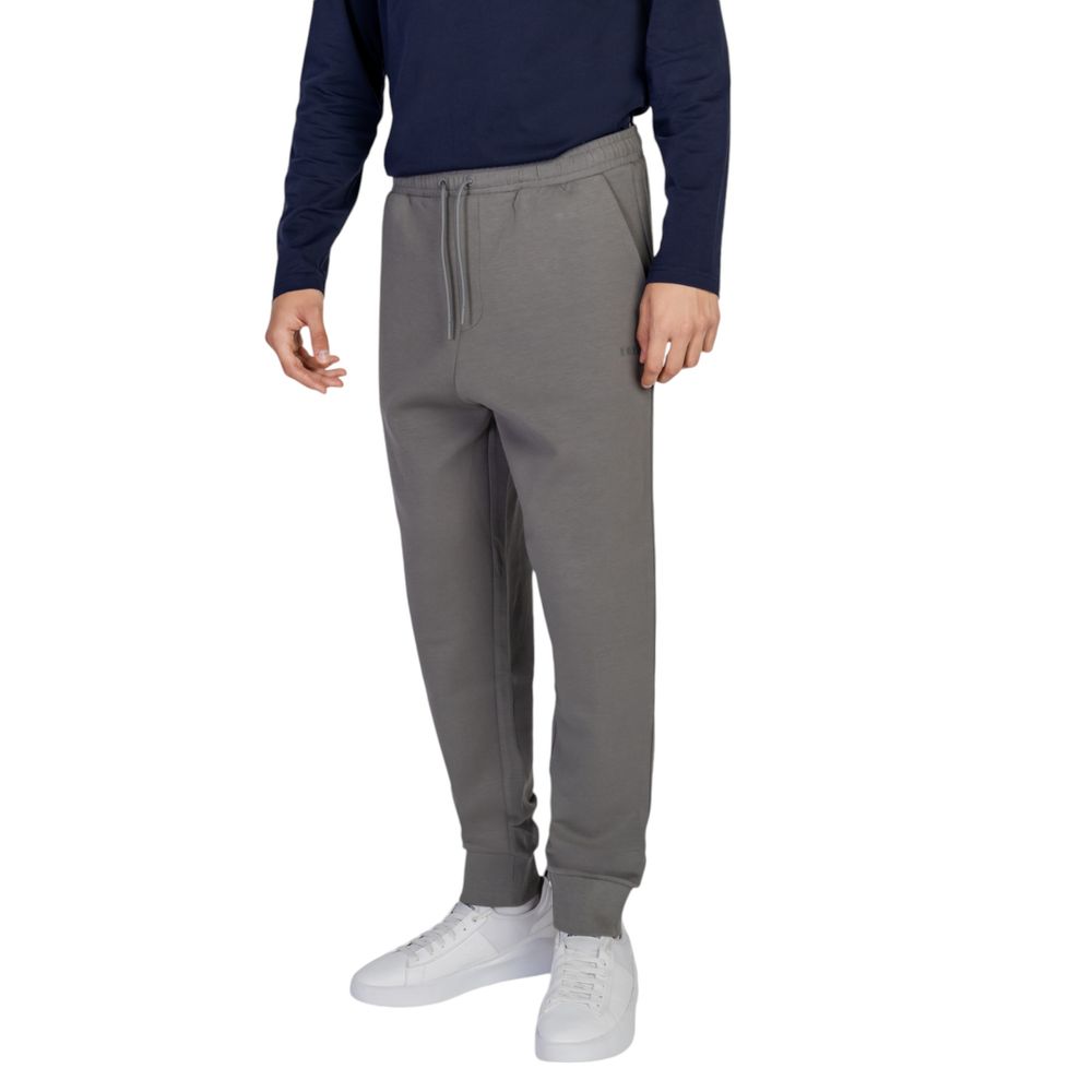 Gray Cotton Joggers (Workout Pants)