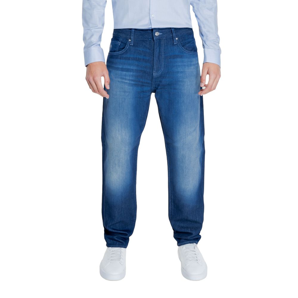 Blue Cotton Jeans & Pant