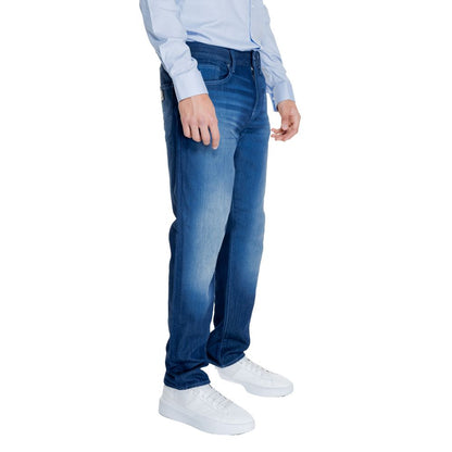 Blue Cotton Jeans & Pant