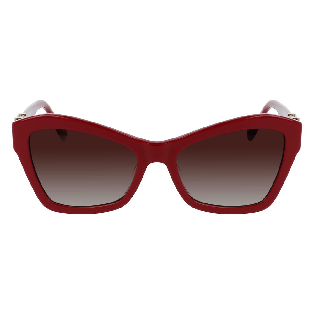 Red Acetate Sunglasses