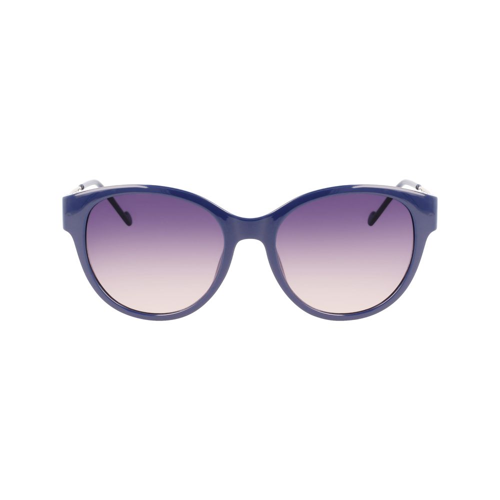 Blue Injected Sunglasses