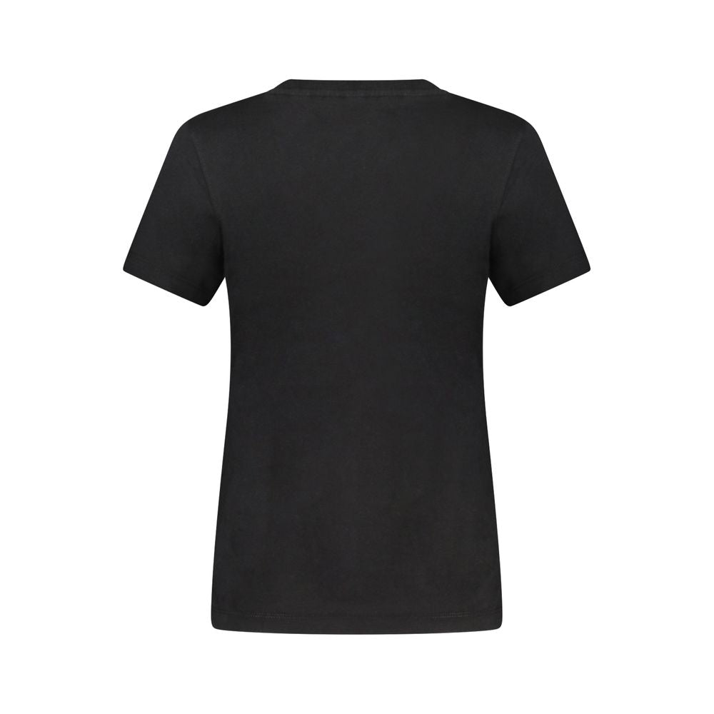 Black Cotton Tops & T-Shirt