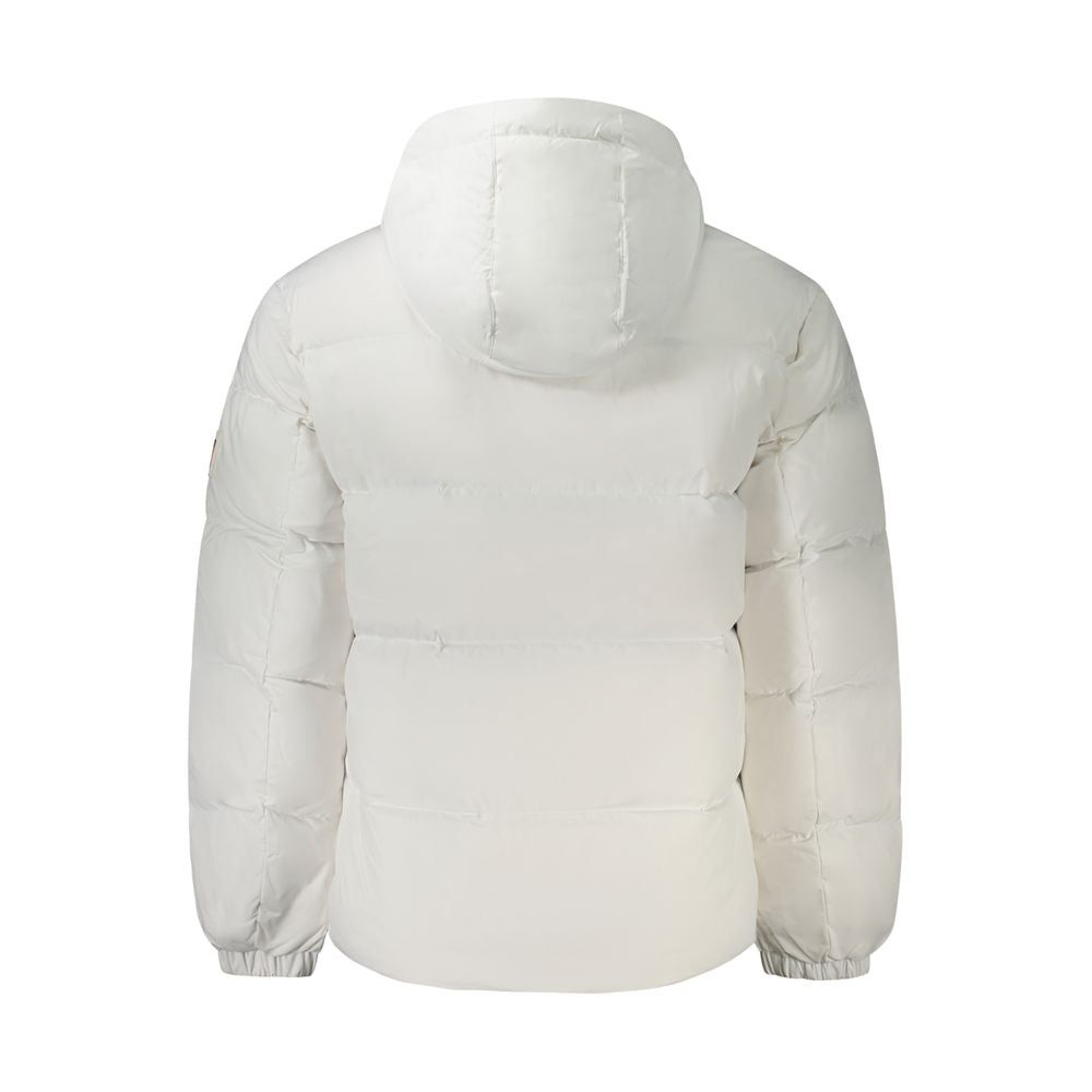 White Polyester Jacket