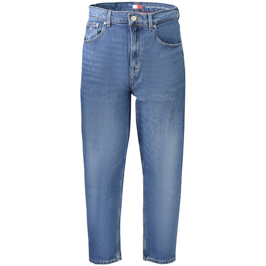 Blue Cotton Jeans & Pant