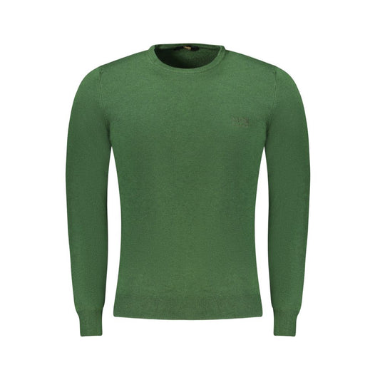 Green Polyester Sweater