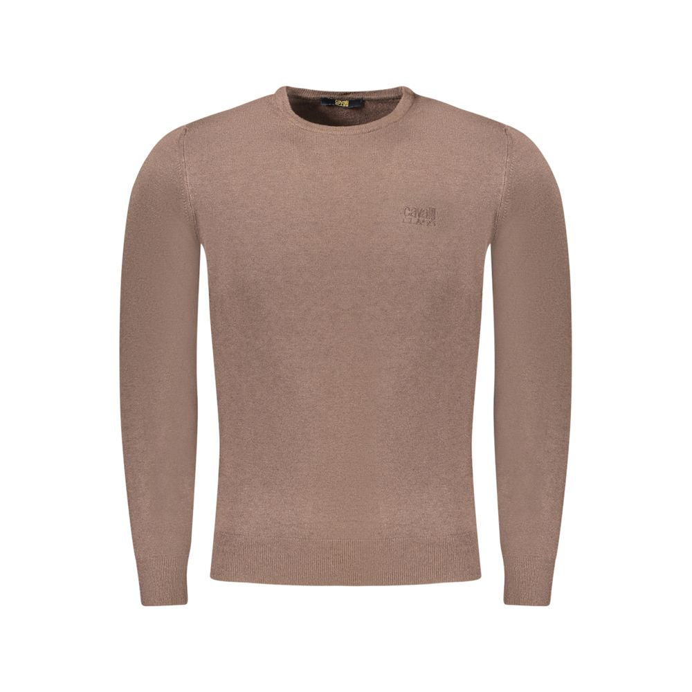 Brown Polyester Sweater