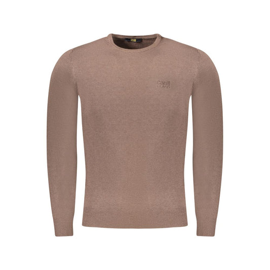 Brown Polyester Sweater