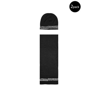 Black Polyamide Scarf