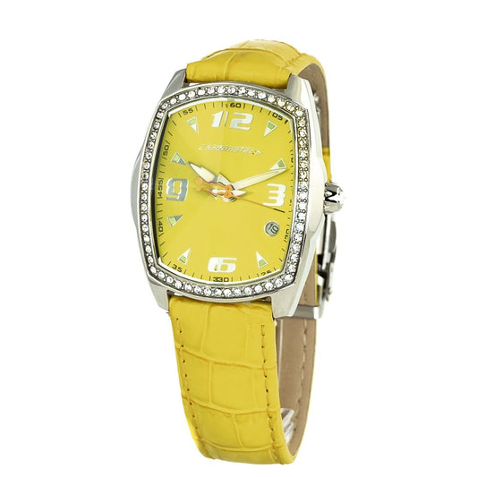 Yellow Leather Watch