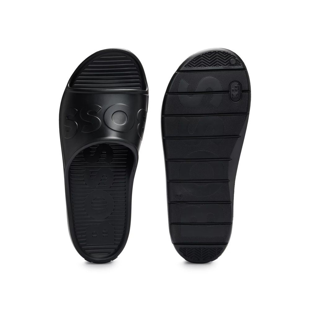 Black Rubber Sandal