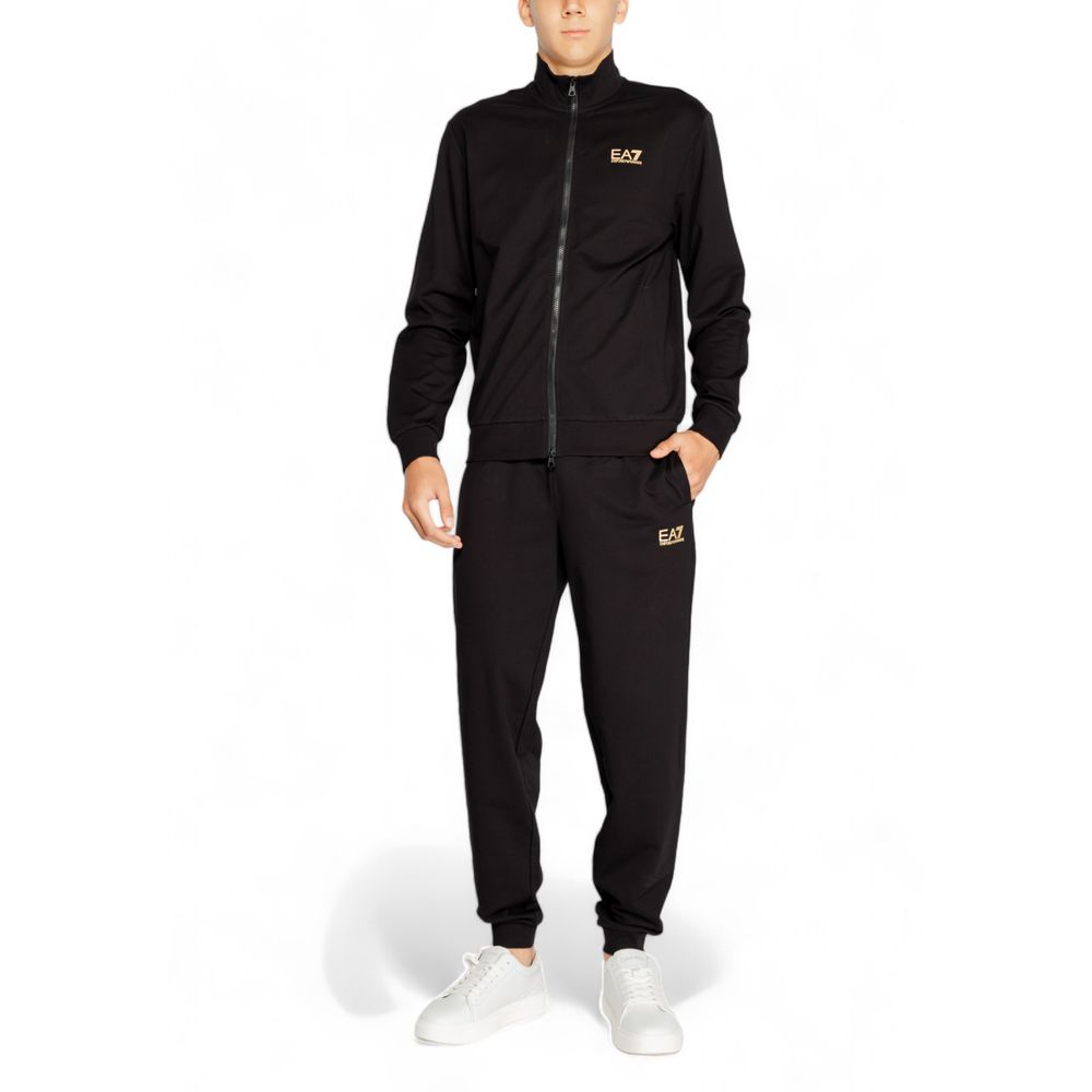 Bicolor Cotton Sweatsuit