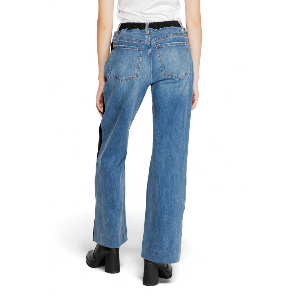 Blue Cotton Jeans & Pant