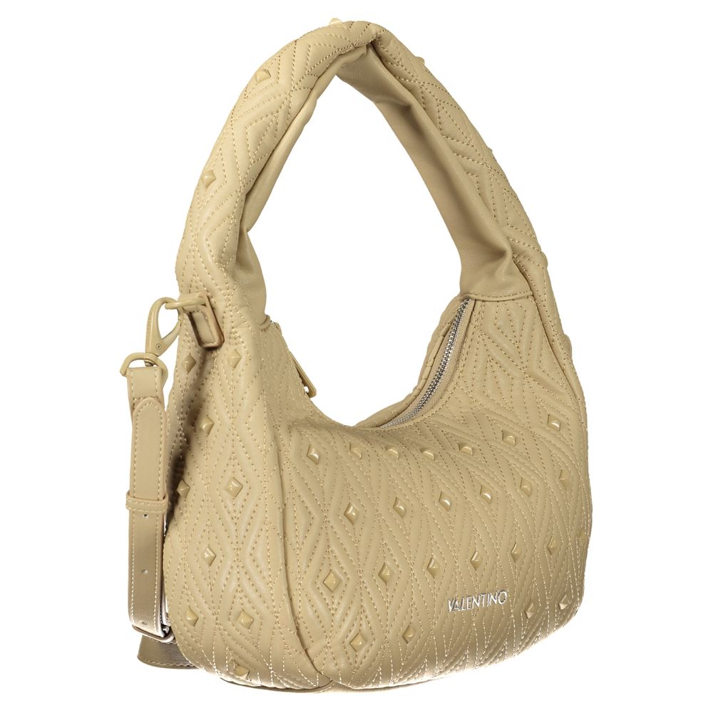 Beige Polyethylene Handbag