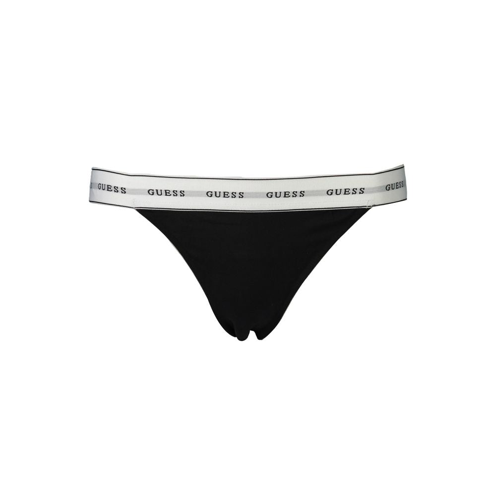 Black Cotton Underwear