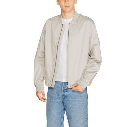 Gray Organic Cotton Jackets & Coat