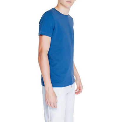 Blue Cotton T-Shirt