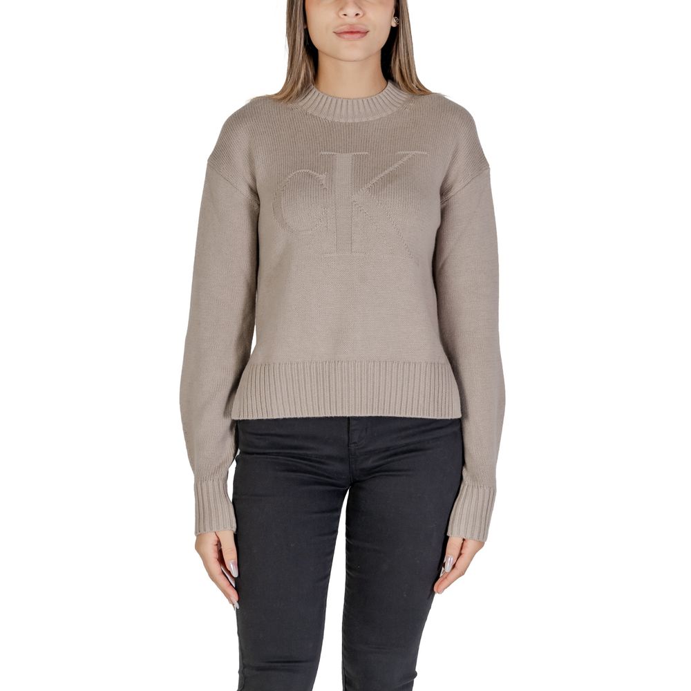 Beige Organic Cotton Sweater