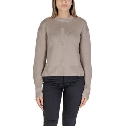 Beige Organic Cotton Sweater