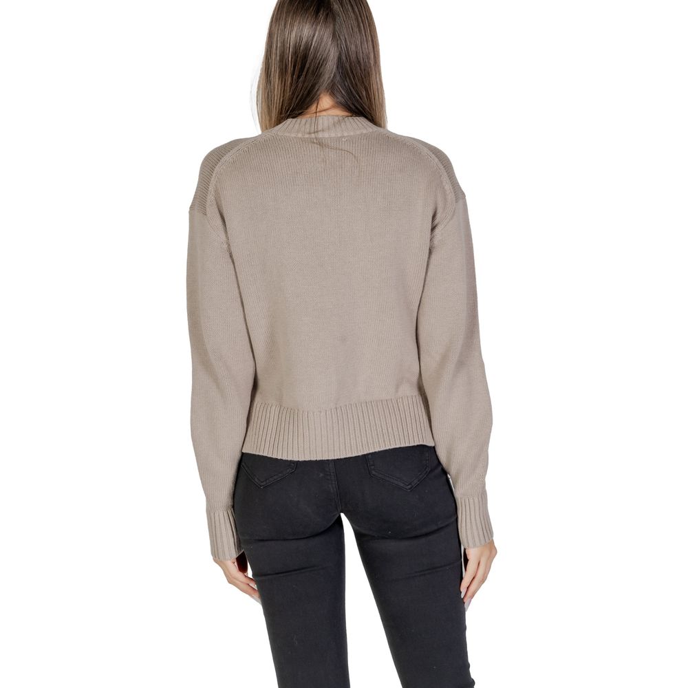 Beige Organic Cotton Sweater