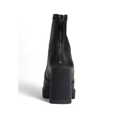 Black Recycled Polyester Pump