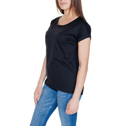 Black Cotton T-Shirt