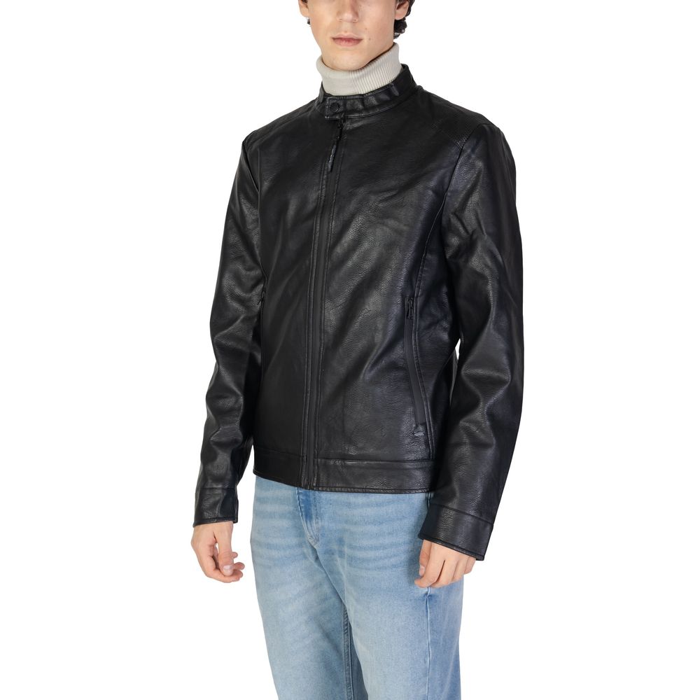 Black Polyester Jacket