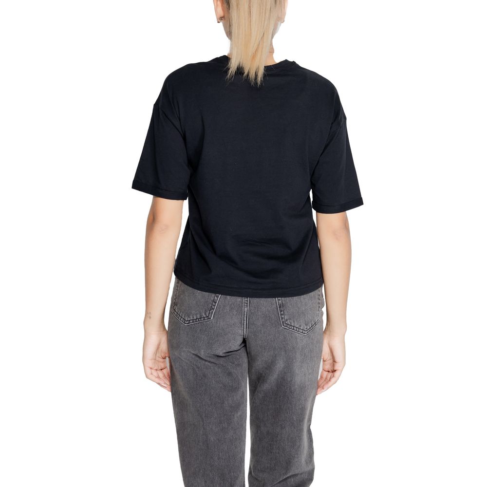 Black Cotton Tops & T-Shirt