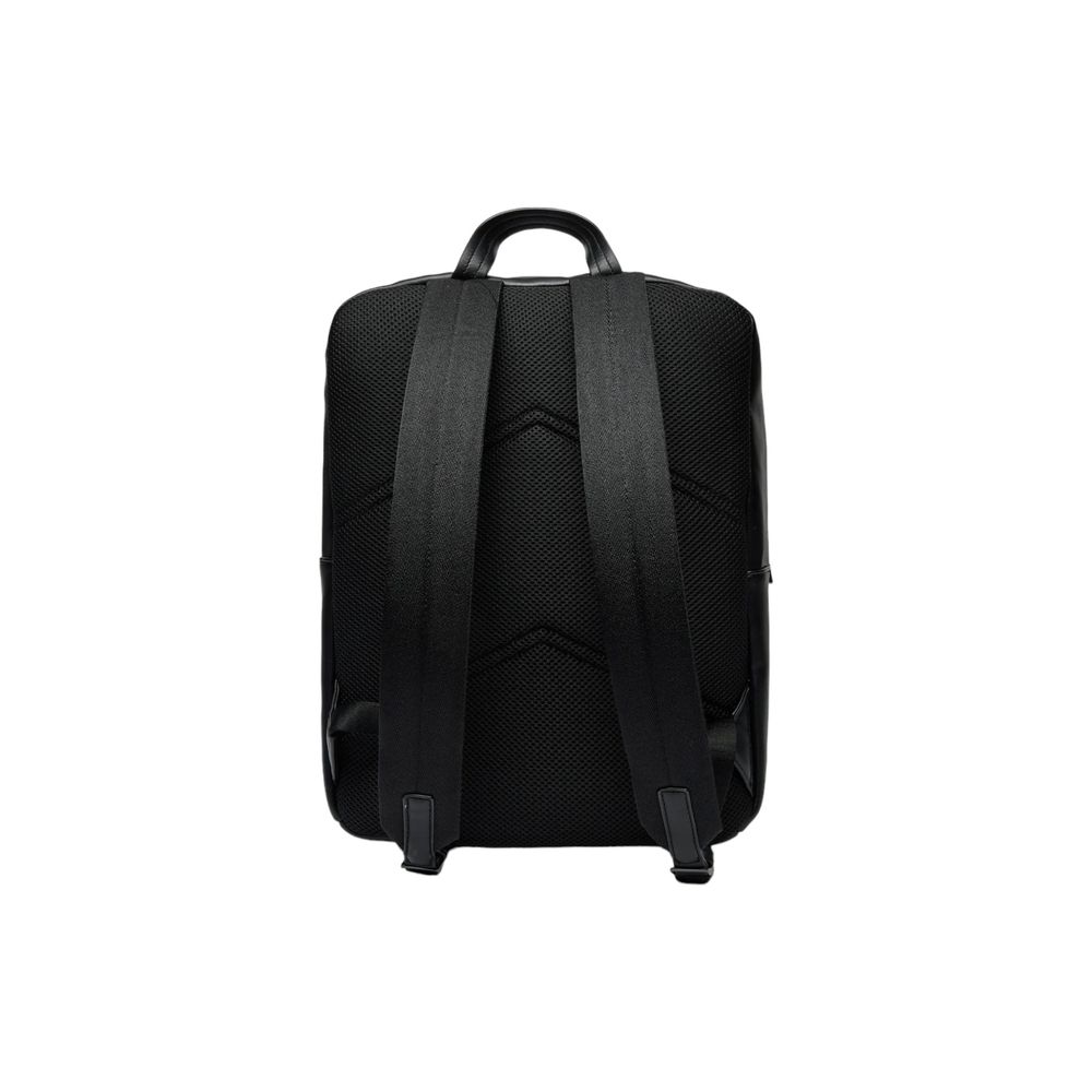 Black Polyethylene Backpack