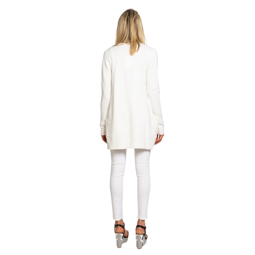 White Viscose Cardigan