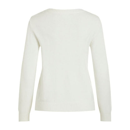 White Viscose Sweater