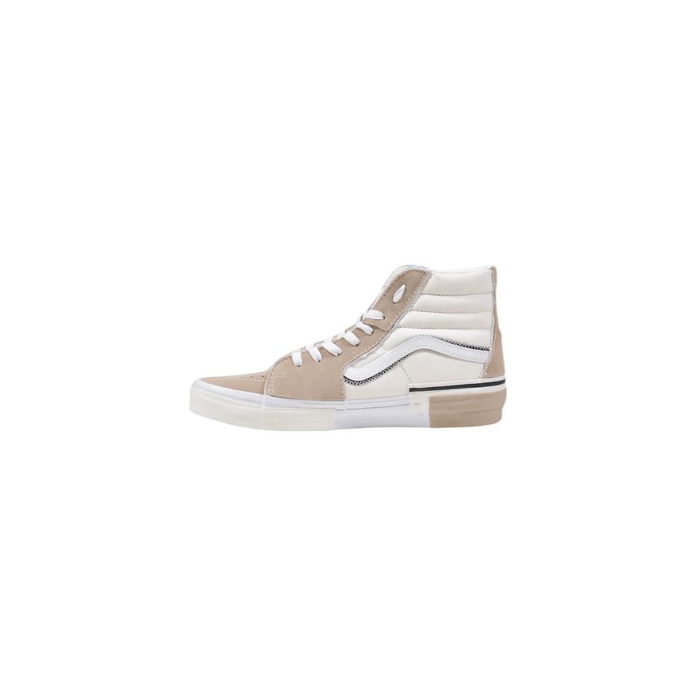 Beige Leather Sneaker