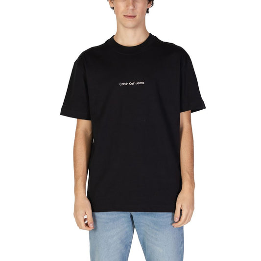 Black Cotton T-Shirt