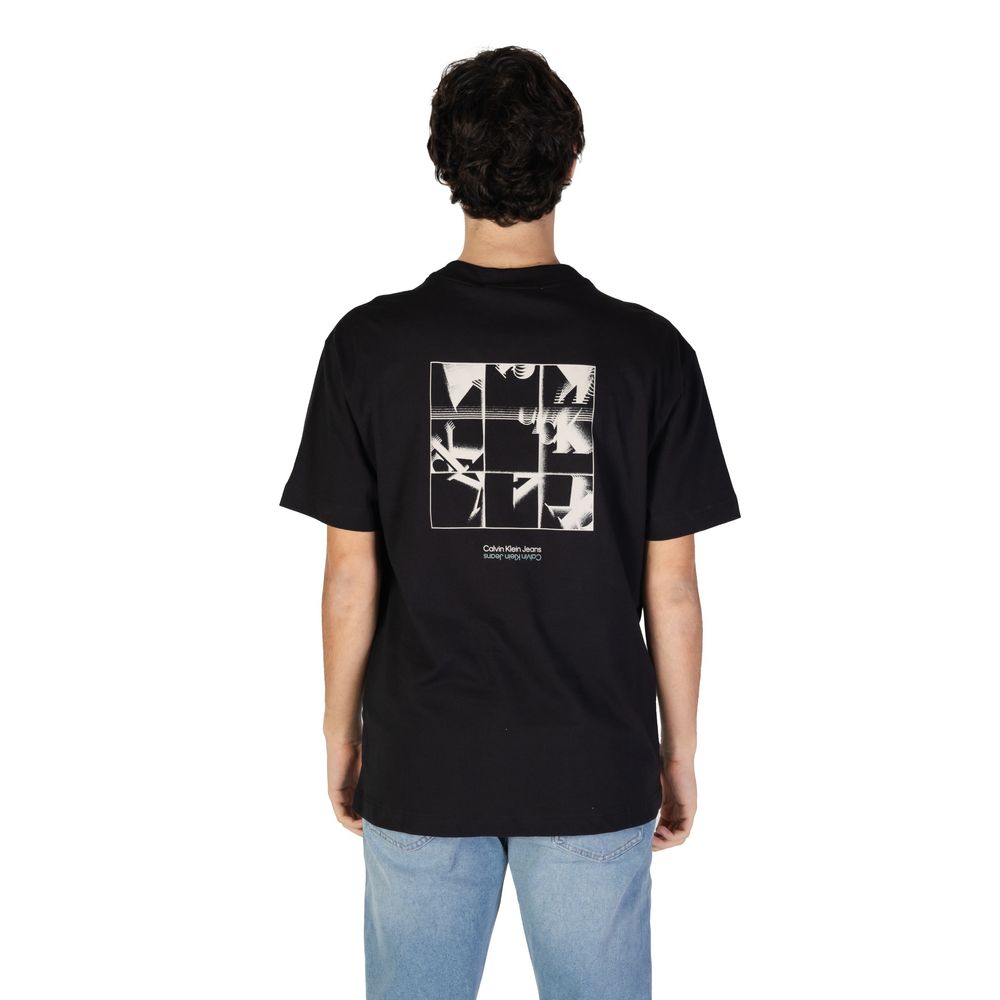 Black Cotton T-Shirt