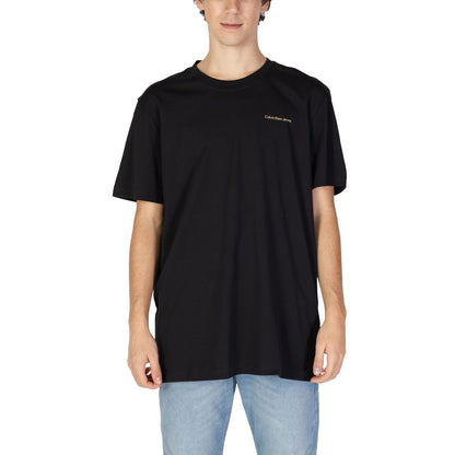 Black Cotton T-Shirt