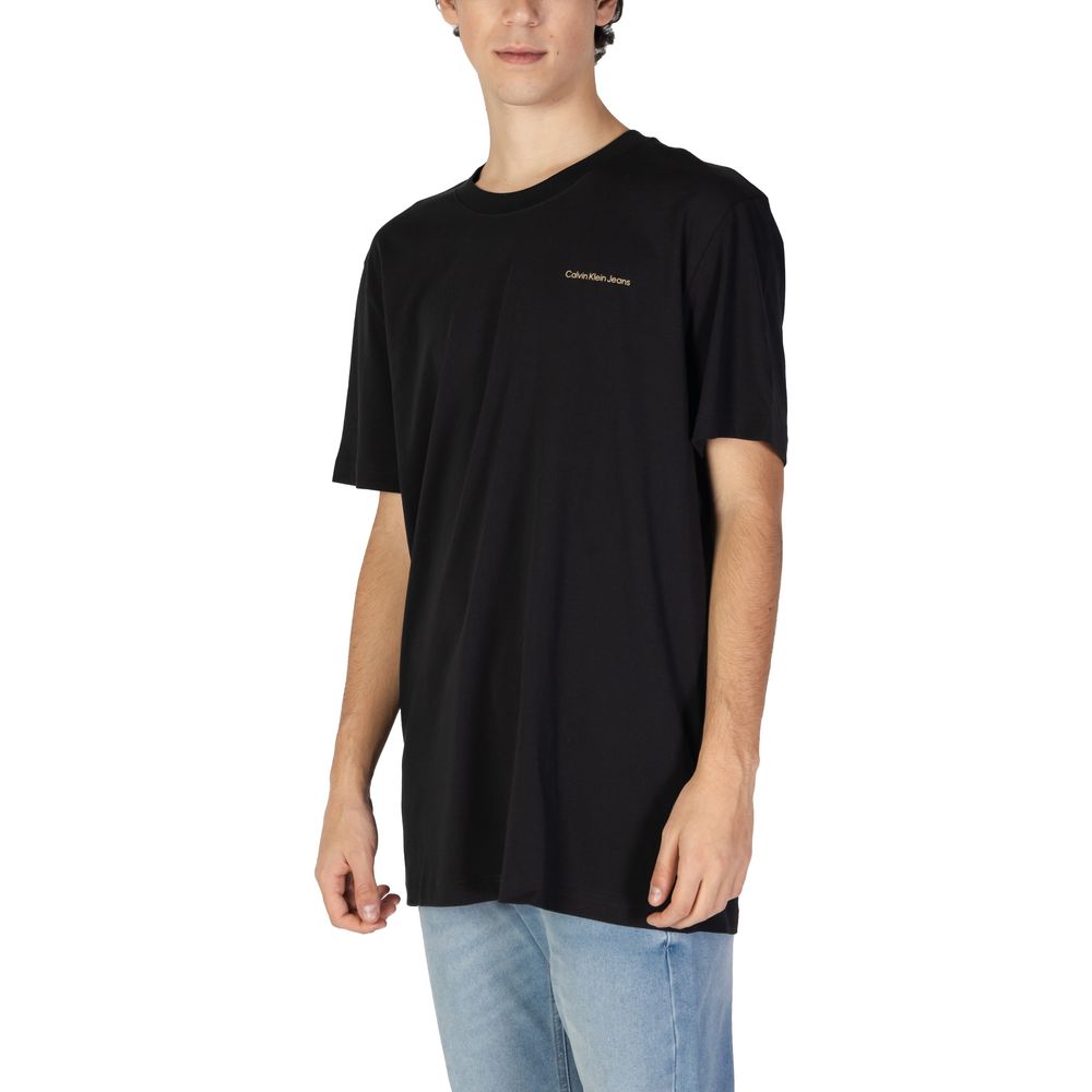 Black Cotton T-Shirt