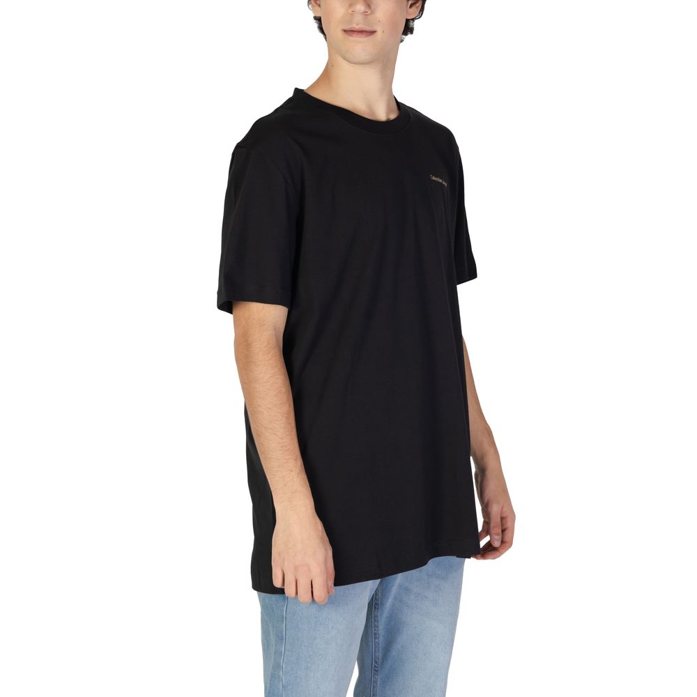 Black Cotton T-Shirt