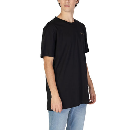 Black Cotton T-Shirt