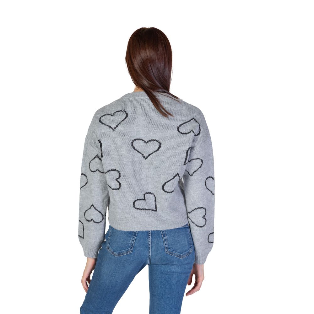 Gray Acrylic Sweater