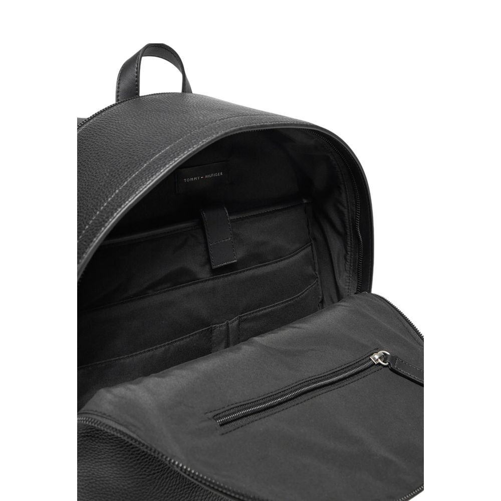 Black Polyethylene Backpack